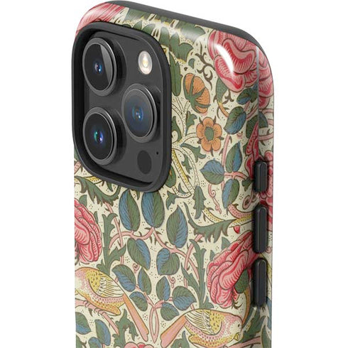 Rose by William Morris iPhone 16 Pro Impact Case