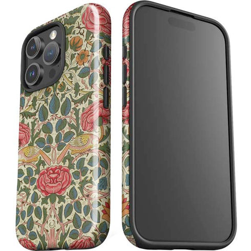 Rose by William Morris iPhone 16 Pro Impact Case
