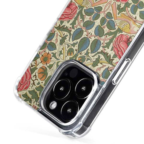 Rose by William Morris iPhone 16 Pro MagSafe Case