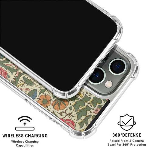 Rose by William Morris iPhone 16 Pro Max Clear Case