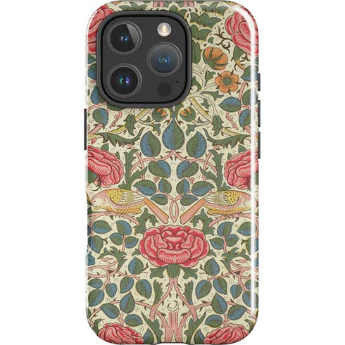 Rose by William Morris iPhone 16 Pro Max Impact Case