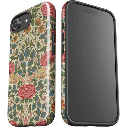 Rose by William Morris iPhone 16e Impact Case