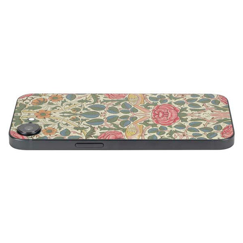 Rose by William Morris iPhone 16e Skin