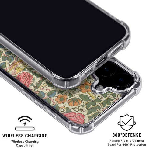Rose by William Morris iPhone 17 MagSafe Case