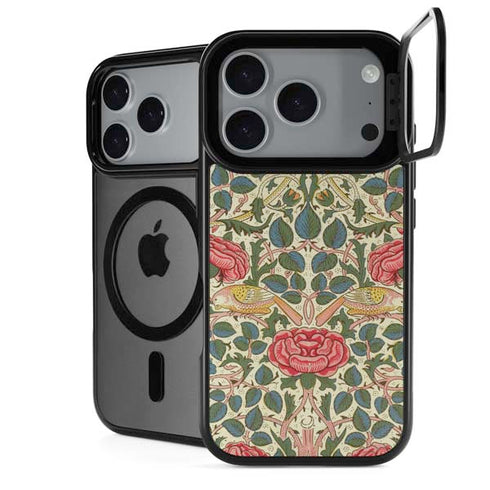 Rose by William Morris iPhone 18 Pro Kickstand Case