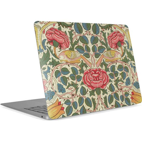 Rose by William Morris Apple MacBook Air Skin