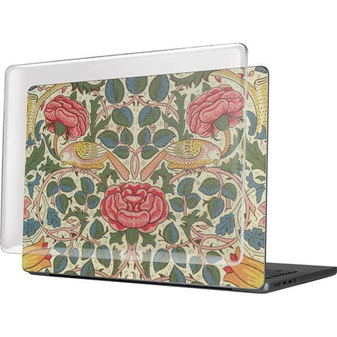 Rose by William Morris MacBook Pro 14in (2021-24) Case plus Skin