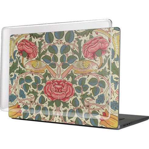 Rose by William Morris MacBook Cases