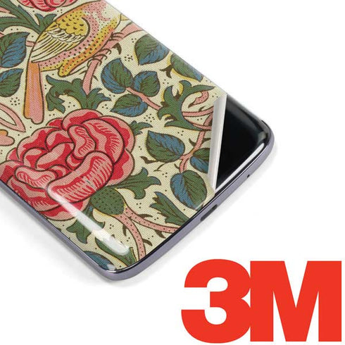 Rose by William Morris Moto E5 Plus Skin