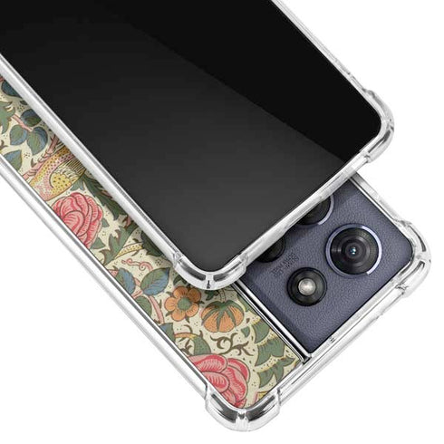 Rose by William Morris Moto G 5G (2025) Clear Case