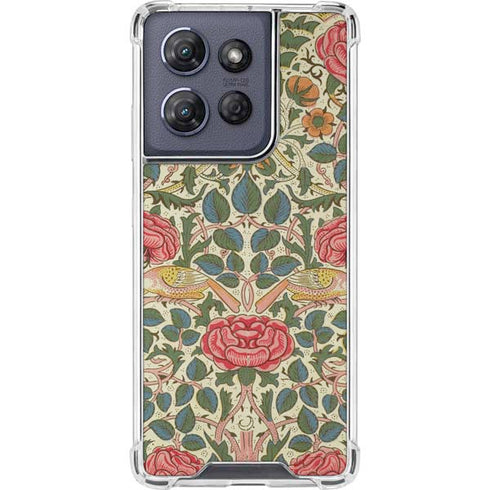 Rose by William Morris Moto G Power 5G (2025) Clear Case