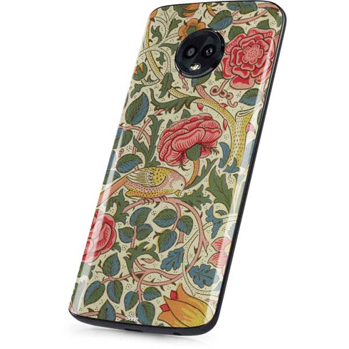 Rose by William Morris Moto G6 Skin