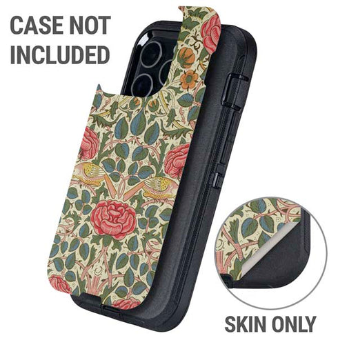 Rose by William Morris Otterbox Defender iPhone Skin
