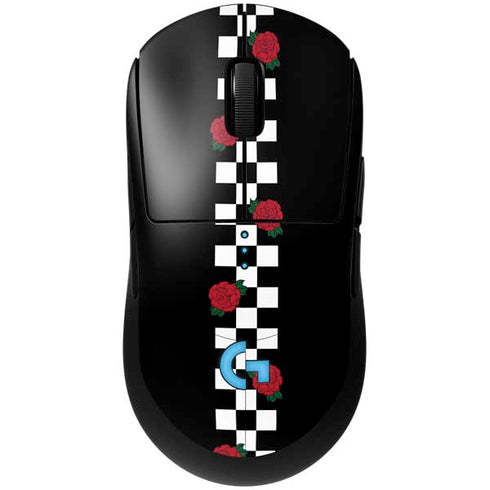 Rose Checkerboard G Pro Wireless Gaming Mouse Skin