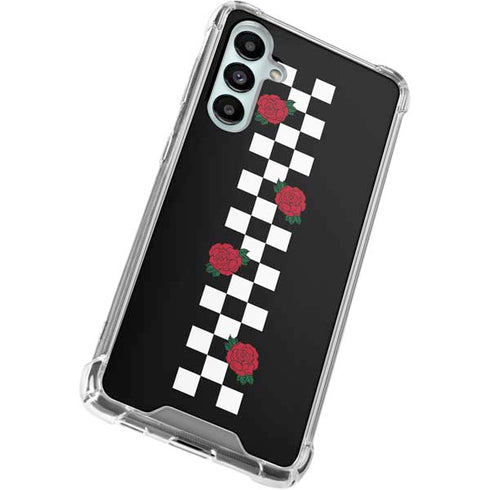 Rose Checkerboard Galaxy A16 5G Clear Case