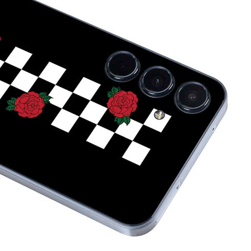 Rose Checkerboard Galaxy A35 5G Skin