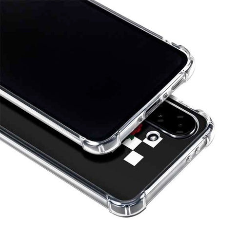 Rose Checkerboard Galaxy A36 5G Clear Case