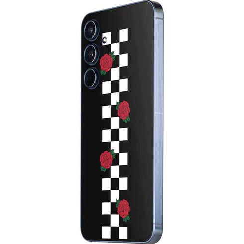 Rose Checkerboard Galaxy A55 5G Skin