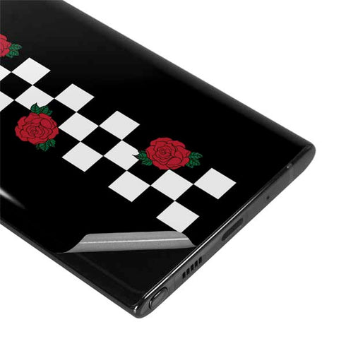 Rose Checkerboard Galaxy Note 10 Plus Skin