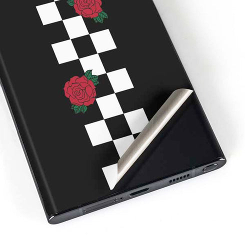 Rose Checkerboard Galaxy Skins