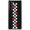 Rose Checkerboard Galaxy S24 FE Clear Case