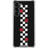 Rose Checkerboard Galaxy S24 FE Clear Case
