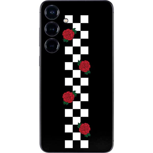 Rose Checkerboard Galaxy S25 Plus Skin