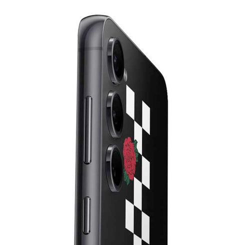 Rose Checkerboard Galaxy S24 Skin