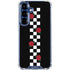 Rose Checkerboard Galaxy S25 Clear Case