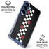 Rose Checkerboard Galaxy S25 Clear Case