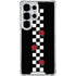 Rose Checkerboard Galaxy S25 Ultra Clear Case