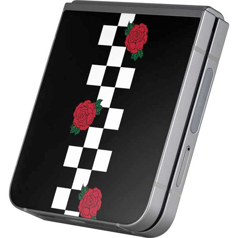 Rose Checkerboard Galaxy Z Flip6 Skin