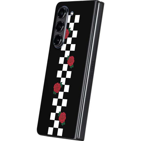 Rose Checkerboard Galaxy Z Fold5 5G Skin