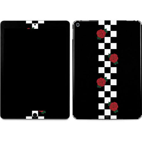Rose Checkerboard iPad Skins