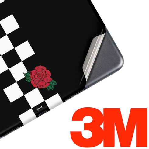 Rose Checkerboard iPad Skins