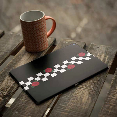 Rose Checkerboard iPad Skins