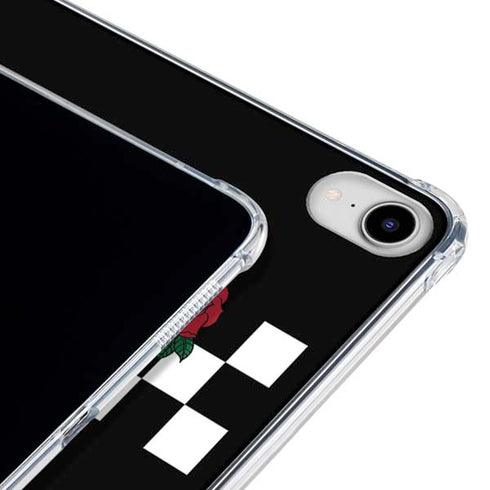 Rose Checkerboard iPad 11th Gen (2025) Clear Case