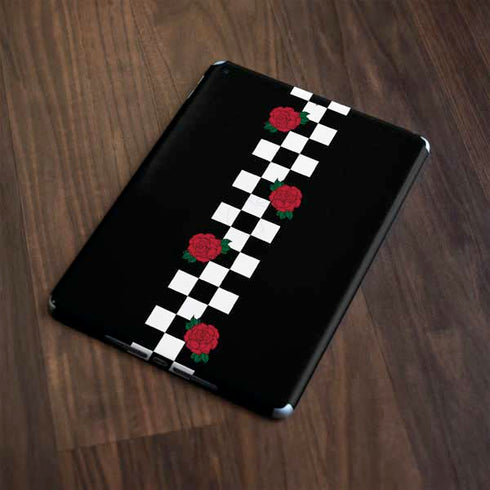 Rose Checkerboard Apple iPad Skin