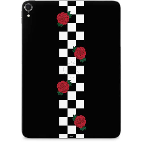 Rose Checkerboard Apple iPad Pro Skin