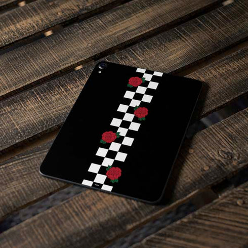 Rose Checkerboard Apple iPad Pro Skin