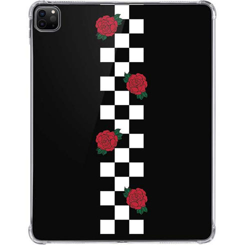 Rose Checkerboard iPad Pro 11in (2024) Clear Case