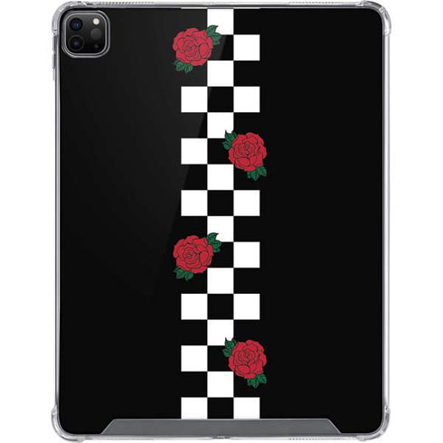 Rose Checkerboard iPad Cases