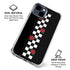 Rose Checkerboard iPhone 15 Clear Case