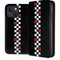 Rose Checkerboard iPhone 15 Plus Folio Case