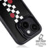 Rose Checkerboard iPhone 15 Plus Kickstand Case