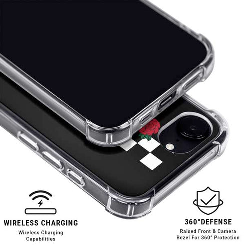 Rose Checkerboard iPhone 16e MagSafe Case