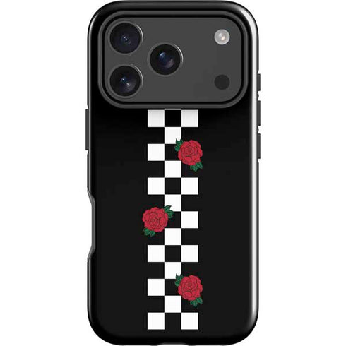 Rose Checkerboard iPhone 18 Pro Impact Case