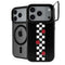 Rose Checkerboard iPhone 18 Pro Max Kickstand Case