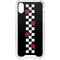 Rose Checkerboard iPhone XS Clear Case