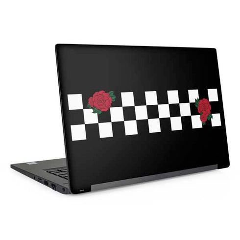 Rose Checkerboard Dell Latitude Skin